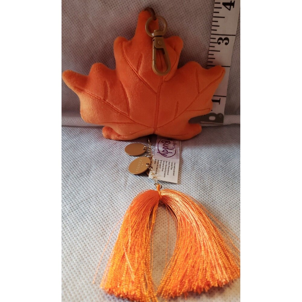 Autumn leaf Scentsy Bag Charm Clip + Forever Fall Scent